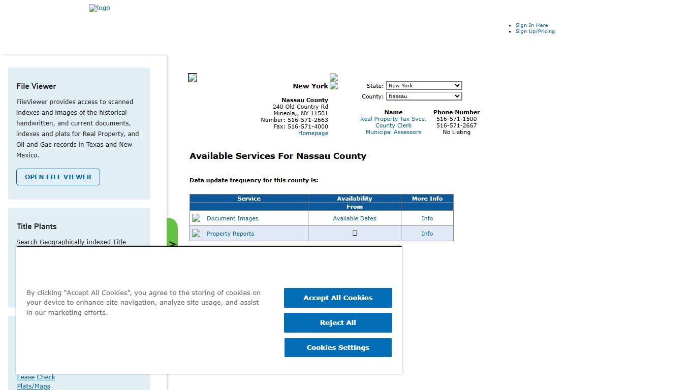 Search Nassau County Public Property Records Online CourthouseDirect.com